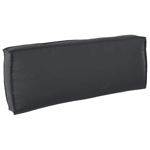 vidaXL Pallet Cushion Set 3 pcs Black Oxford Fabric