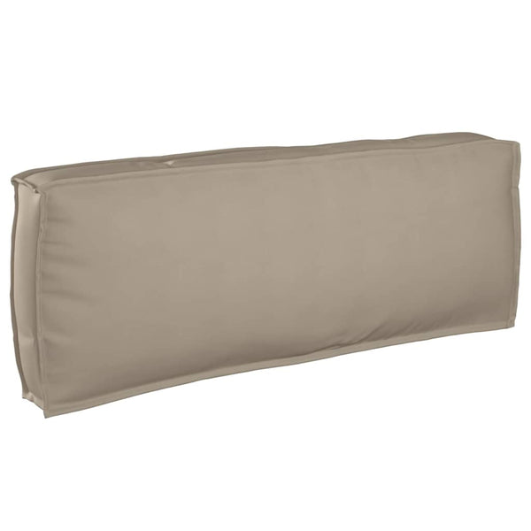 vidaXL Pallet Cushion Set 3 pcs Taupe Oxford Fabric