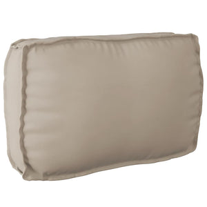 vidaXL Pallet Cushion Set 3 pcs Taupe Oxford Fabric