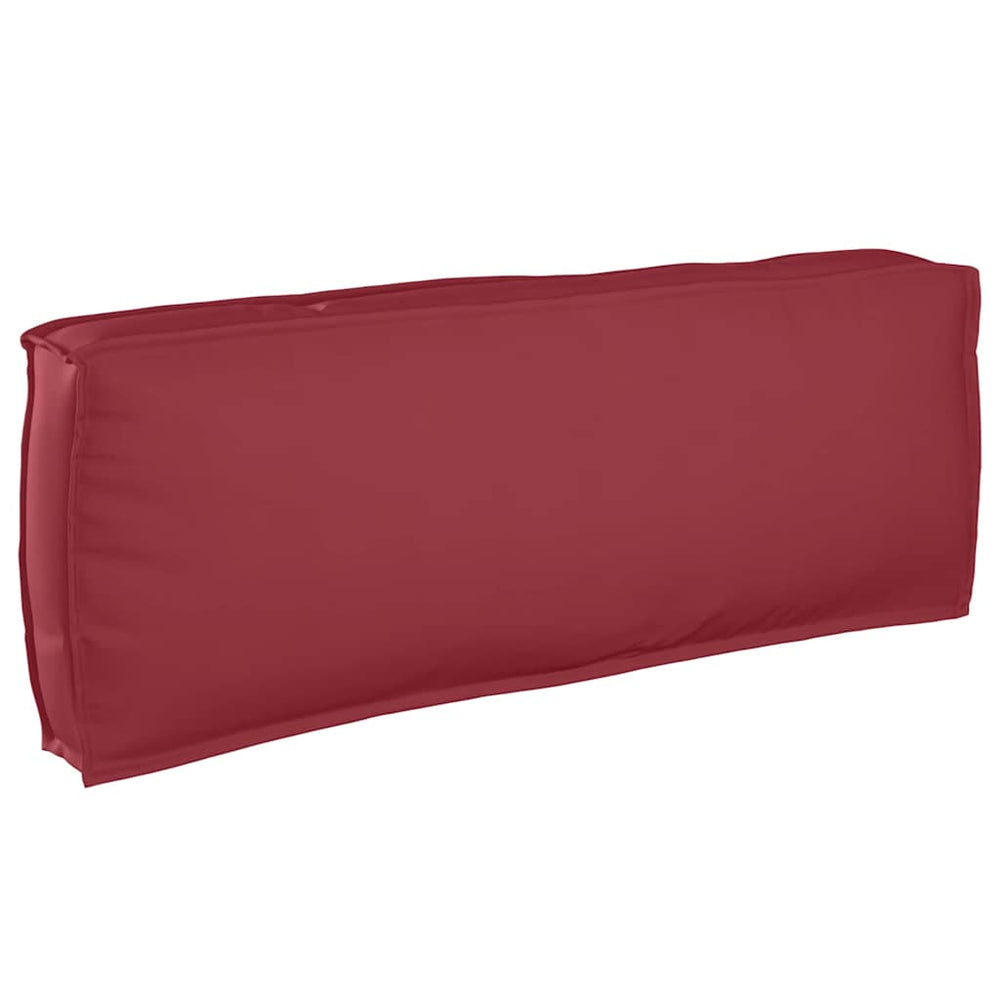 vidaXL Pallet Cushion Set 3 pcs Wine Red Oxford Fabric