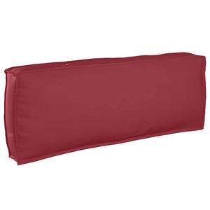 vidaXL Pallet Cushion Set 3 pcs Wine Red Oxford Fabric
