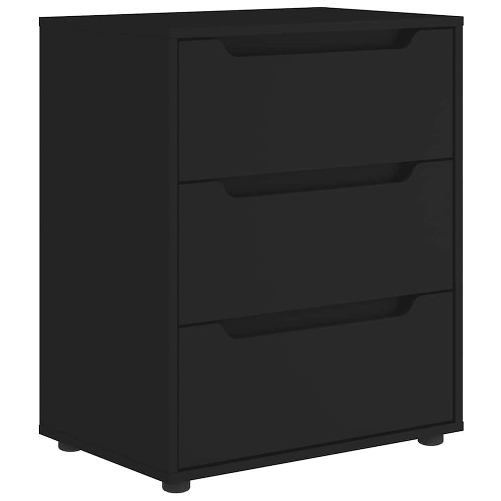 Schwarzes Sideboard 60x40x73 cm