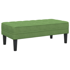 vidaXL Sofa Set with Cushions 2 pcs Light Green Polyester