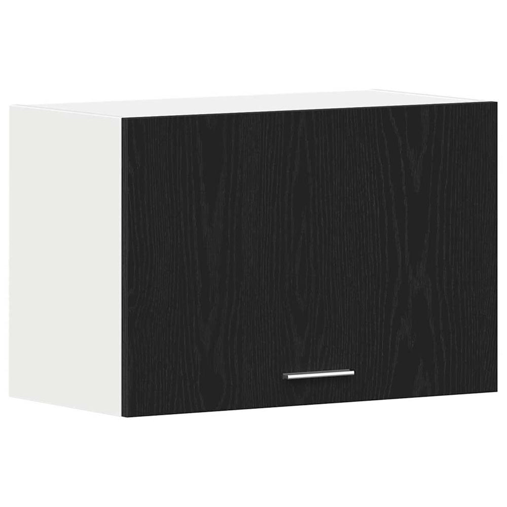 vidaXL Wall Cabinet Lyon Black Oak Look 60 x 31 x 40 cm