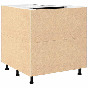 vidaXL Wall Cabinet Black Oak Look 75.5 x 75.5 x 80.5 cm