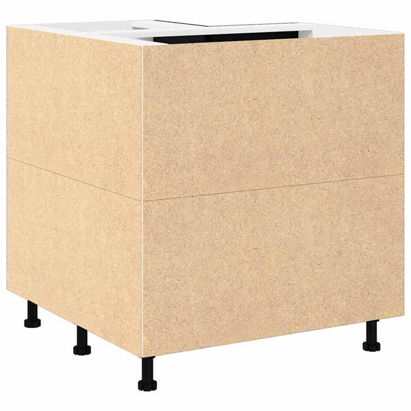 vidaXL Wall Cabinet Black Oak Look 75.5 x 75.5 x 80.5 cm