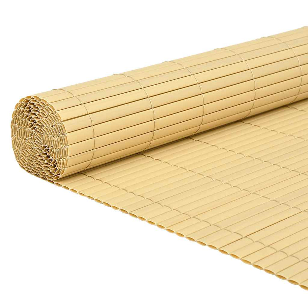 Gelber Gartenzaun Doppelseitig PVC 1,8x5 m