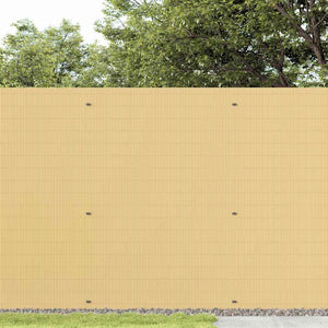 Gelber Gartenzaun Doppelseitig PVC 1,8x5 m
