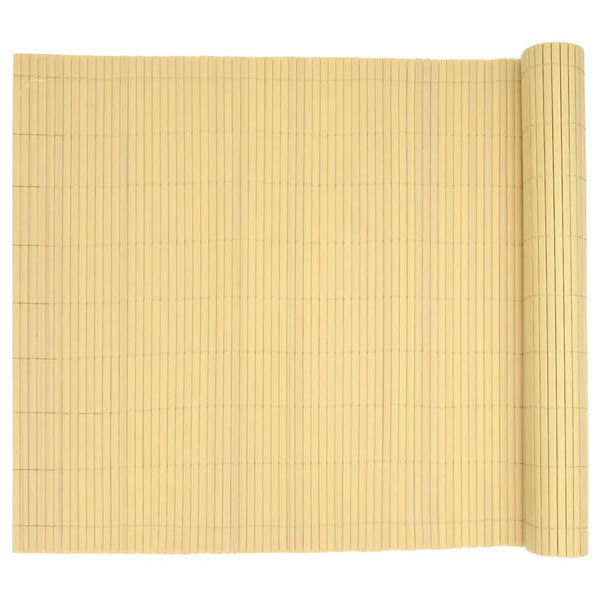 Gelber Gartenzaun Doppelseitig PVC 1,8x5 m