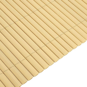 Gelber Gartenzaun Doppelseitig PVC 1,8x5 m