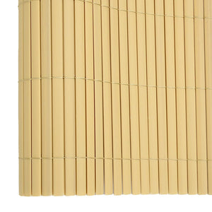Gelber Gartenzaun Doppelseitig PVC 1,8x5 m