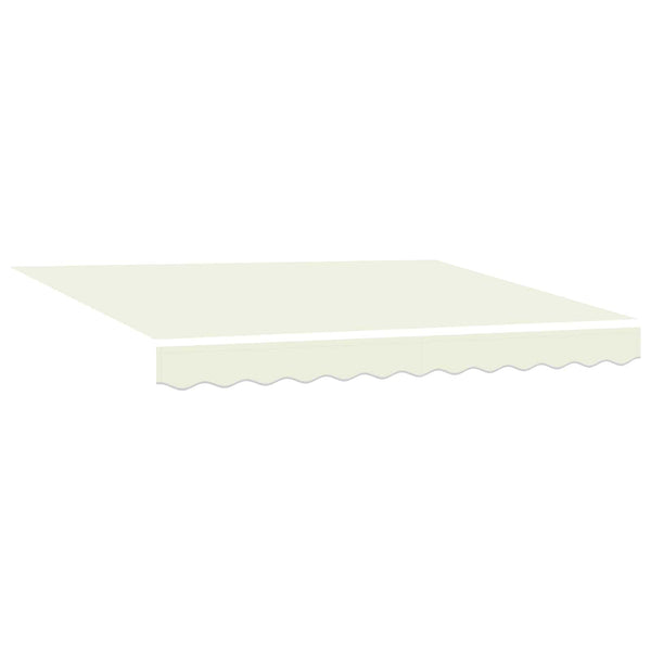 vidaXL Retractable Awning Cream 250 x 200 cm Fabric