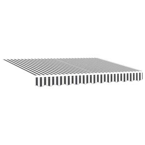 vidaXL Retractable Awning Anthracite 250 x 200 cm Fabric