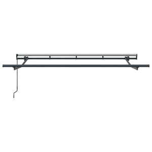 vidaXL Retractable Awning Anthracite 300 x 200 cm Fabric