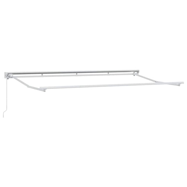 vidaXL Retractable Awning Blue 350 x 200 cm Fabric