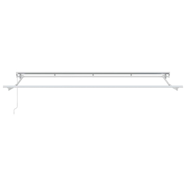 vidaXL Retractable Awning Cream 350 x 200 cm Polyester and Aluminium