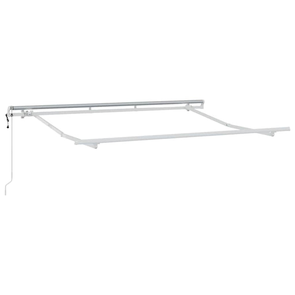 vidaXL Retractable Awning Green 350 x 200 cm Fabric
