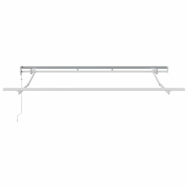 vidaXL Retractable Awning Green 350 x 200 cm Fabric
