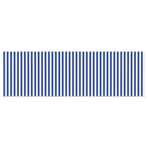 vidaXL Retractable Awning Blue and White 400 x 200 cm