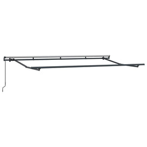 vidaXL Retractable Awning Anthracite 400 x 200 cm
