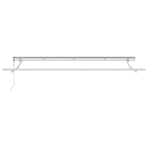 vidaXL Retractable Awning Anthracite 400 x 200 cm