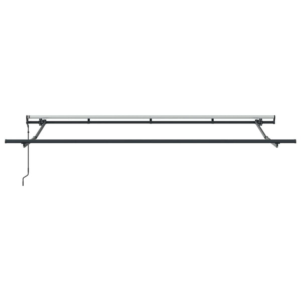 vidaXL Retractable Awning Anthracite 400 x 200 cm