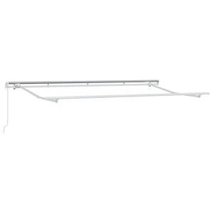 vidaXL Retractable Awning Yellow 400 x 200 cm Fabric
