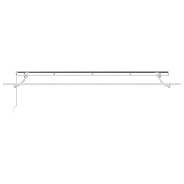 vidaXL Retractable Awning Yellow 400 x 200 cm Fabric