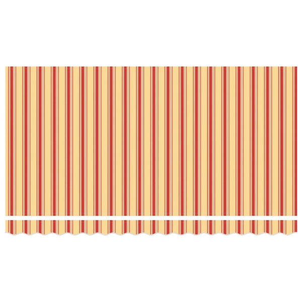 vidaXL Retractable Awning Yellow 400 x 200 cm Fabric