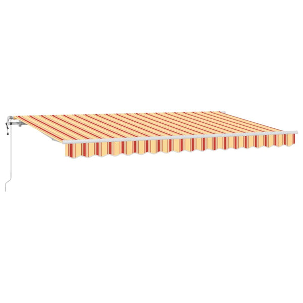 vidaXL Retractable Awning Yellow 400 x 200 cm Fabric