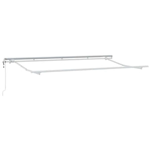 vidaXL Retractable Awning Yellow 400 x 200 cm Fabric