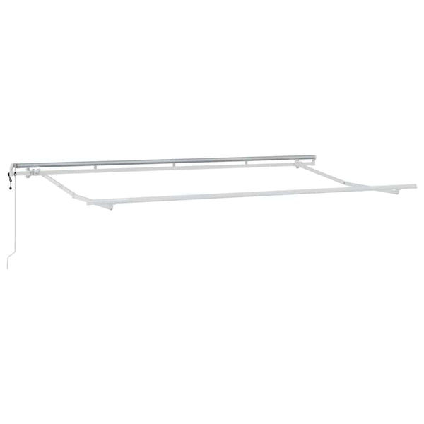 vidaXL Retractable Awning Yellow 400 x 200 cm Fabric