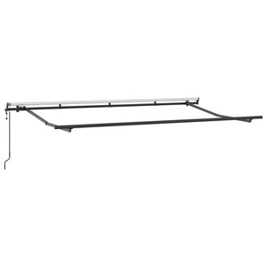 vidaXL Retractable Awning Yellow 400 x 200 cm Fabric