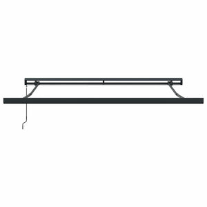 vidaXL Retractable Awning Yellow and Orange 300 x 250 cm