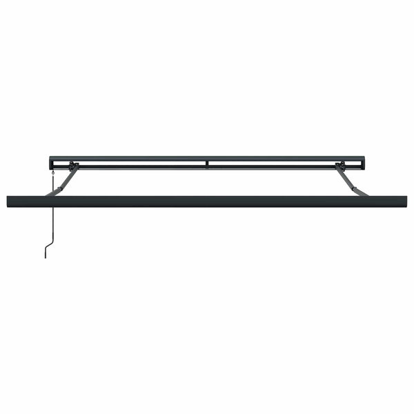 vidaXL Retractable Awning Yellow and Orange 300 x 250 cm