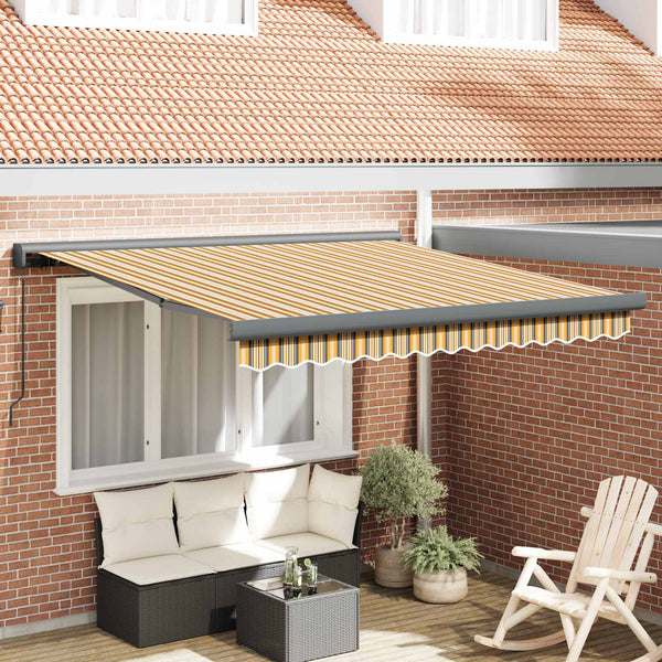 Einziehbare Markise Mehrfarbig 300x250 cm