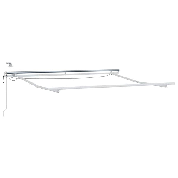 vidaXL Retractable Awning Black 300 x 250 cm Polyester and Metal