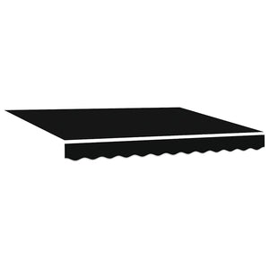 Schwarze Markise 300x250 cm