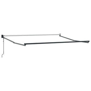 Schwarze Markise 300x250 cm