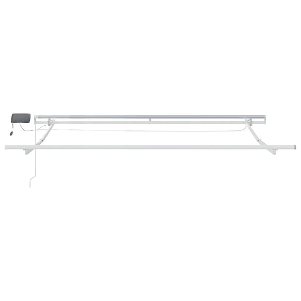 vidaXL Retractable Awning with Beige 300 x 250 cm Fabric