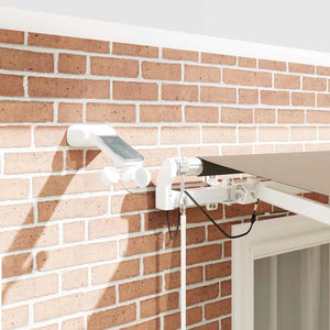 vidaXL Retractable Awning Beige 300 x 250 cm Polyester and Metal