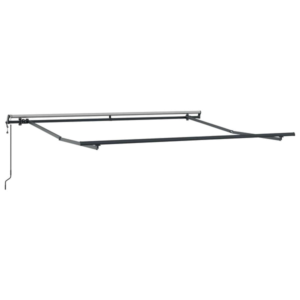 vidaXL Retractable Awning Beige 300 x 250 cm Fabric and Aluminium