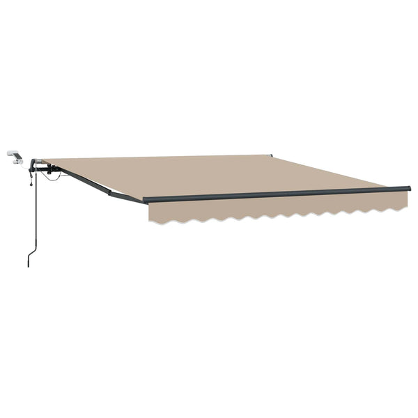 vidaXL Awning Fabric with Beige 300 x 250 cm Polyester
