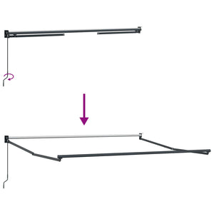 vidaXL Awning Beige 300 x 250 x 165 cm Polyester