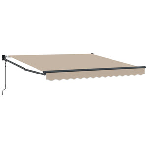vidaXL Awning Beige 300 x 250 x 165 cm Polyester