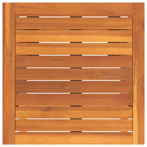 vidaXL Sun Lounger 3 pcs Brown Solid Acacia Wood