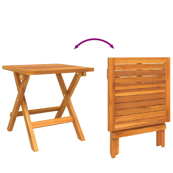 vidaXL Sun Lounger 3 pcs Brown Solid Acacia Wood