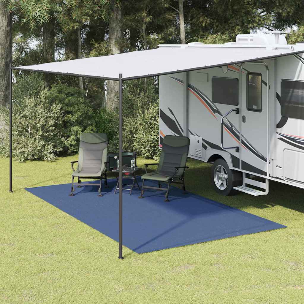 vidaXL Tent Carpet Blue 500 x 350 cm Polyester
