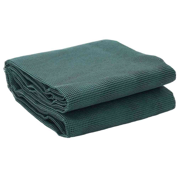 vidaXL Awning Carpet Green 250 x 250 cm Polyester