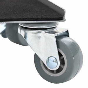 vidaXL Furniture Movers 4 pcs. with Lifter 13.5x13.5x6 cm Steel 1300 kg